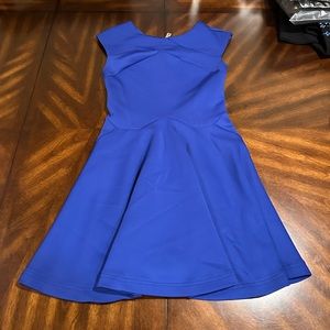 Ted Baker Asymmetrical Blue Dress